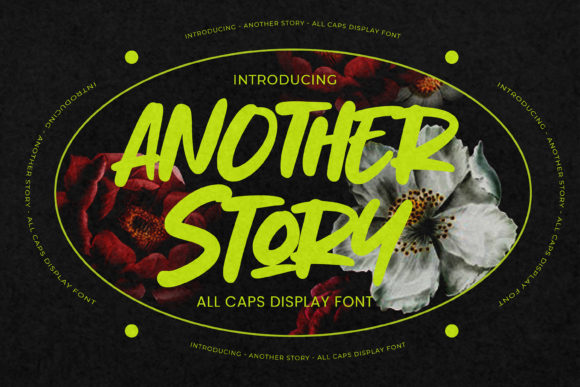 Another Story: A Bold Display Font for Authentic Branding