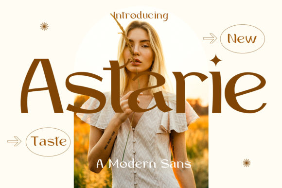 Astarie: Elevating Modern Design with Trendy Display Typography