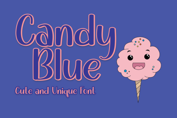 Candy Blue Font: A Modern Choice for Stylish Design