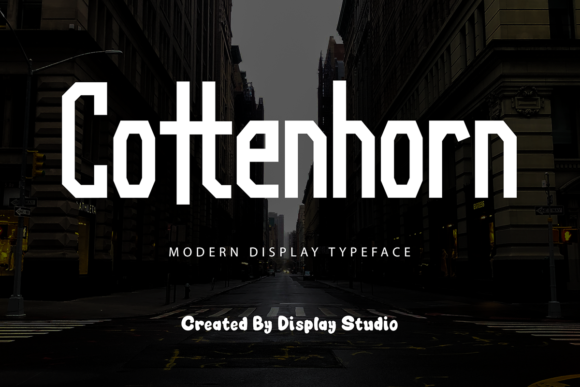Cottenhorn: A Strategic Approach to Modern Typography for Brand Identity