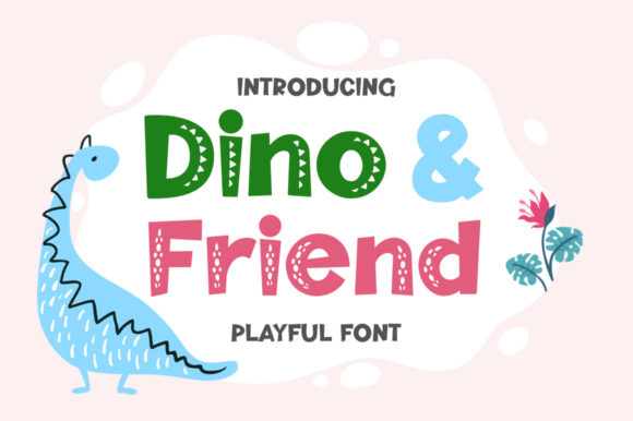 Dino Friend: The Perfect Chalkboard Font for Engaging Designs
