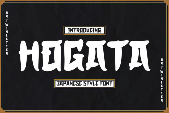 Hogata: Why This Japanese-Inspired Display Font Works for Modern Design Projects