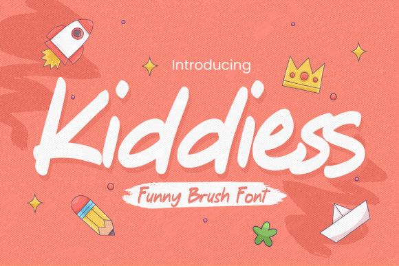 Kiddiess: The Playful Brush Font for Creative Projects