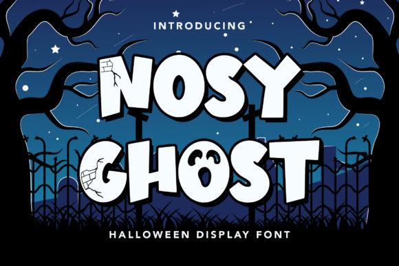 Nosy Ghost: Elevating Spooky Design with Playful Typography