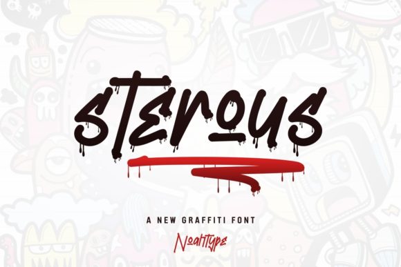 Sterous: Navigating the Artistic Potential of Graffiti-Inspired Typography