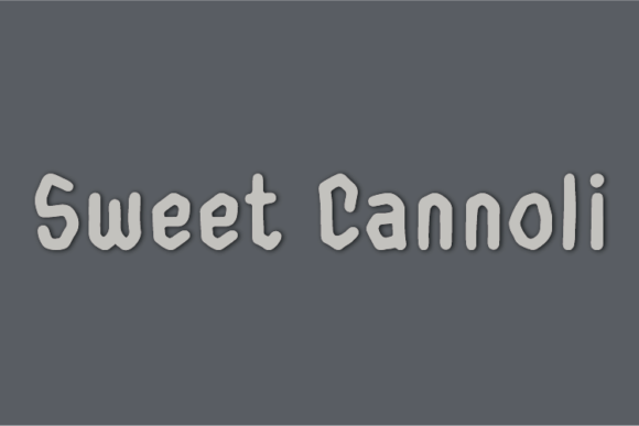Sweet Cannoli: Integrating a Unique Display Font into Creative Workflows