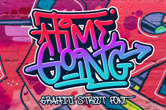 The Art of Urban Typography: Why Timegoing is the Ultimate Graffiti Street Display Font for Modern Design