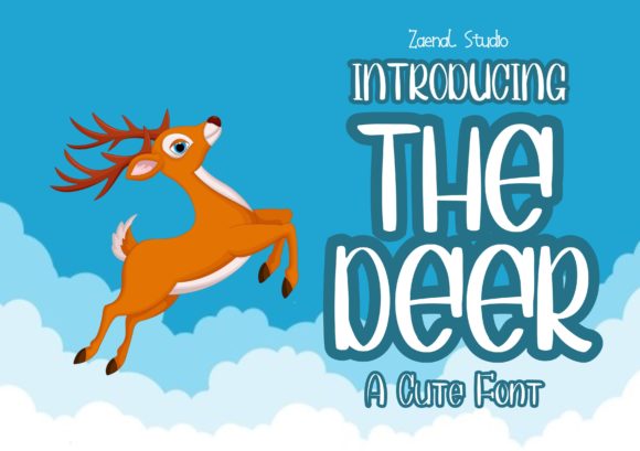 The Deer: A Playful Typography Solution for Modern Brands