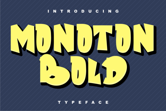 The Power of Presence: Why Monoton Bold is the Ultimate Display Font for Modern Design