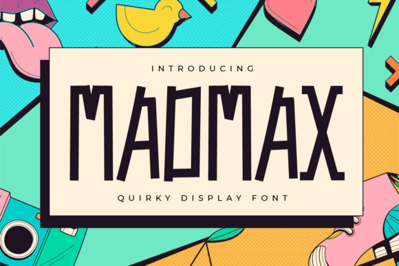 Unleashing Bold Creativity: Why Madmax Is the Quirky Display Font Your Projects Need