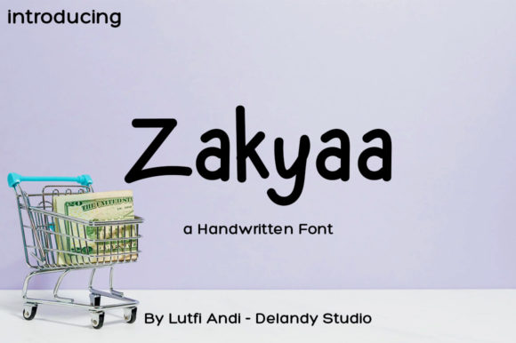 Zakyaa: Elevating Your Designs with Cute, Readable Comic-Style Typography